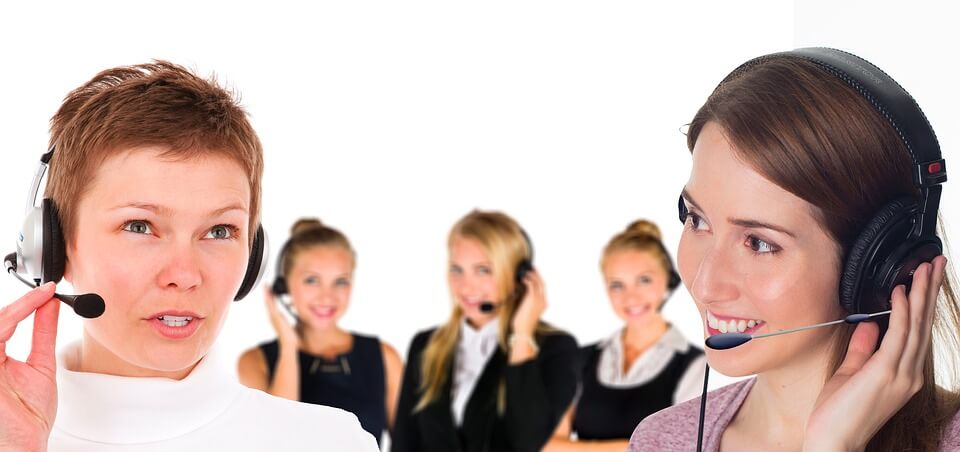 speaking on the phone